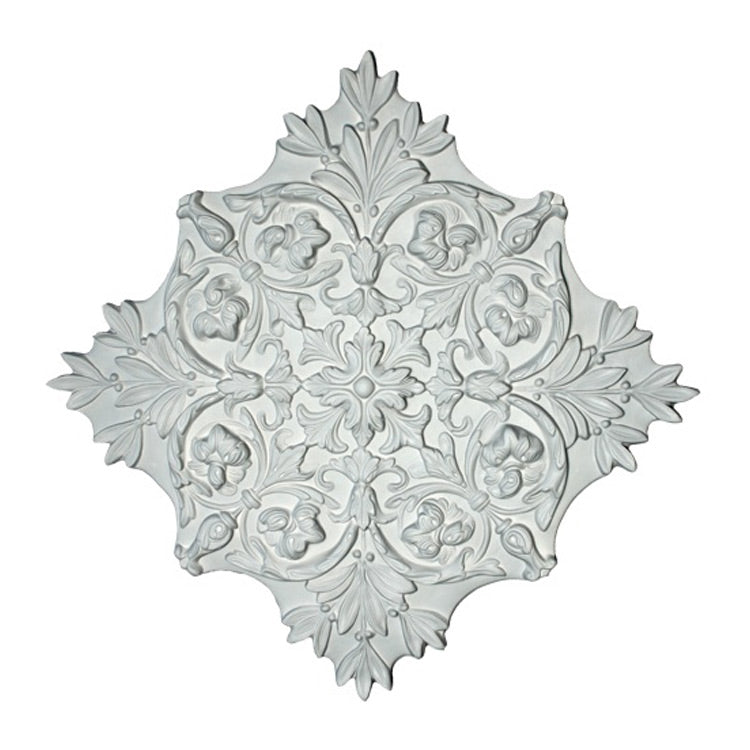 30" (Diam.) x 1" (Relief) - Louis XIV Centerpiece - [Plaster Material] - Brockwell Incorporated 