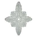 31-1/2" (W) x 25" (H) x 3/4" (Relief) - Hole: 1-3/4" - French Style Medallion - [Plaster Material] - Brockwell Incorporated 