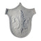 Purchase Decorative Plaster Shield Accents - Item # SHD-2453-PL-2 from Brockwell Incorporated