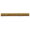 1-1/8"(H) x 1/4"(Relief) - Reed & Ribbon Linear Molding Design - [Compo Material] Online from Brockwell Incorporated