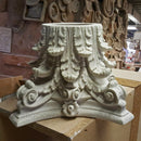 Corinthian Order (Roman) - Roman Corinthian - ROUND Column Capital - [Plaster Material] - Brockwell Incorporated 