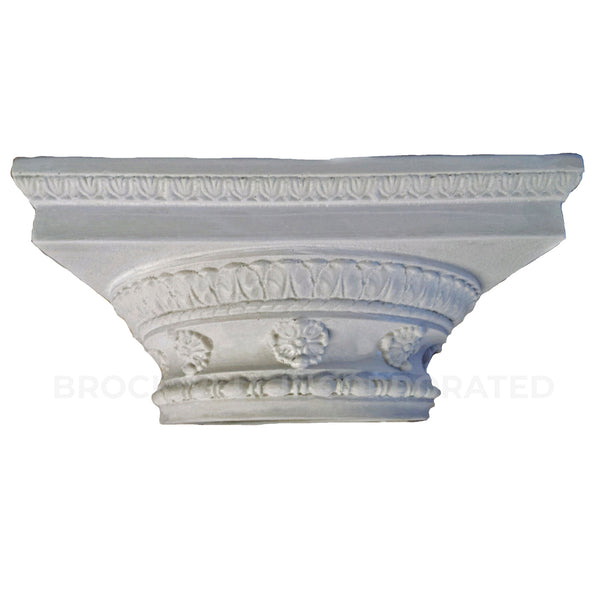 Decorative Column Capital - Roman Doric - Plaster Material - Brockwell Incorporated