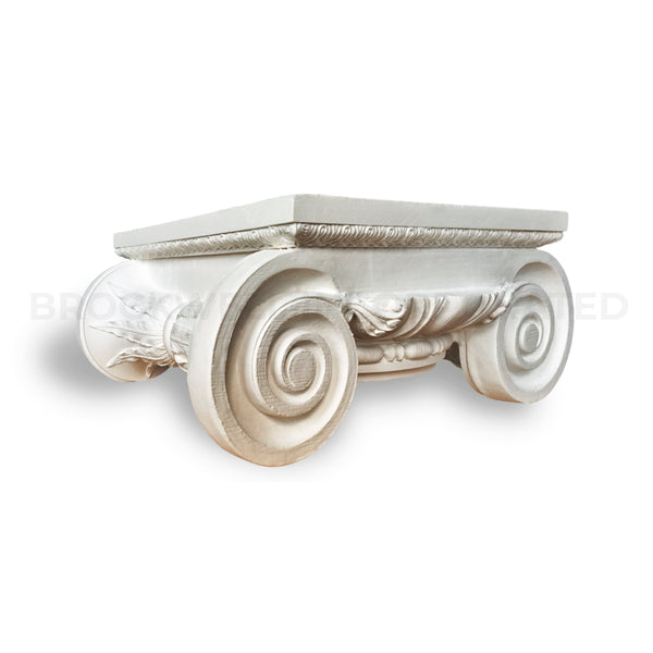 Buy Roman Ionic Plaster Round Decorative Column Capitals