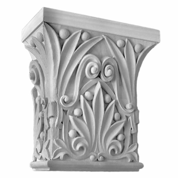 Specialty Capital (Romanesque) - PILASTER CAP - [Plaster Material] - Brockwell Incorporated 