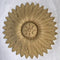 7" Diameter Round Compo Sunflower Rosette from Brockwell Incorporated