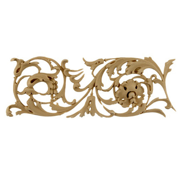 3"(H) x 5/16"(Relief) - Italian Renaissance Scroll Linear Molding Style - [Compo Material]-Brockwell Incorporated