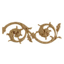 2-3/4"(H) x 1/4"(Relief) - Linear Scroll Molding - Modern Renaissance Design - [Compo Material]-Brockwell Incorporated