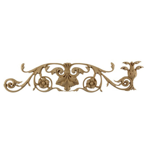 3-1/4"(H) x 1/2"(Relief) - Italian & Scroll Linear Molding Design - [Compo Material]-Brockwell Incorporated