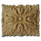 where to buy square resin rosettes online - RST-F1021-CP-2 - ColumnsDirect.com