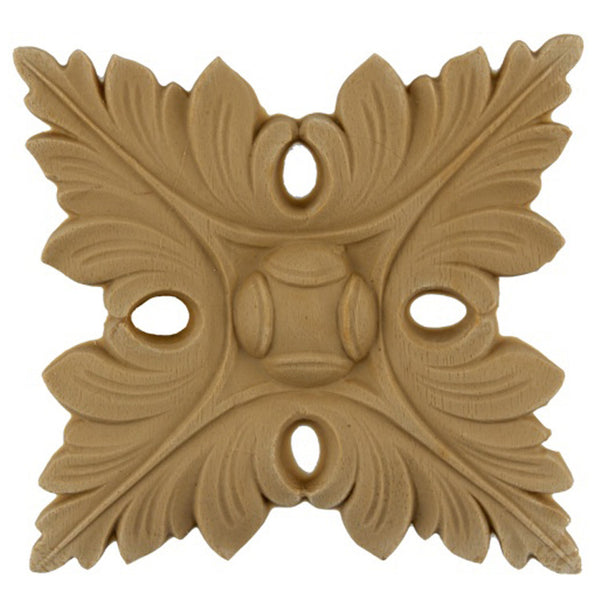 where to buy square resin rosettes online - RST-63231-CP-2 - ColumnsDirect.com