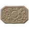 where to buy square resin rosettes online - RST-93331-CP-2 - ColumnsDirect.com