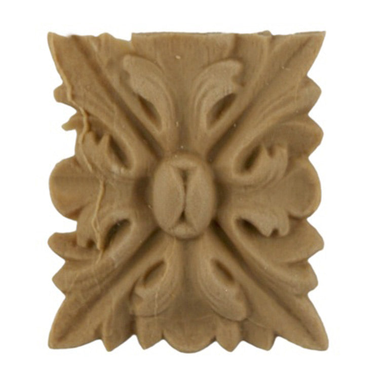 where to buy square resin rosettes online - RST-F2121-CP-2 - ColumnsDirect.com