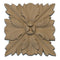 where to buy square resin rosettes online - RST-F2942-CP-2 - ColumnsDirect.com