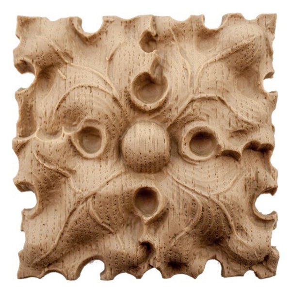 where to buy square resin rosettes online - RST-5005-CP-2 - ColumnsDirect.com