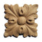 where to buy square resin rosettes online - RST-F994-CP-2 - ColumnsDirect.com