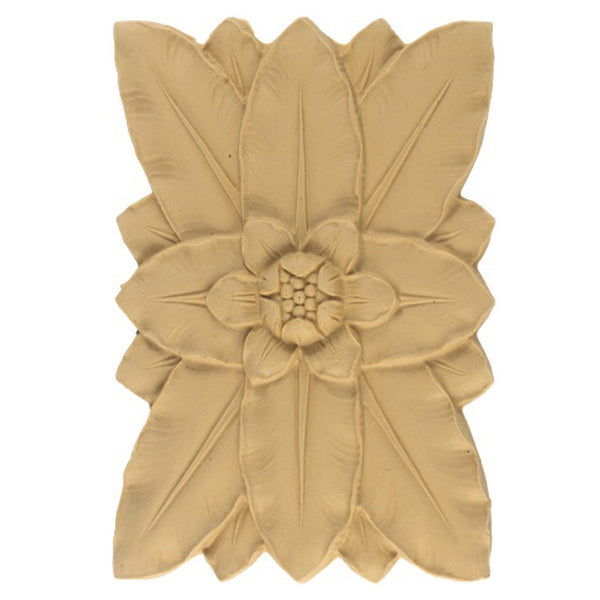 where to buy square resin rosettes online - RST-4035-CP-2 - ColumnsDirect.com