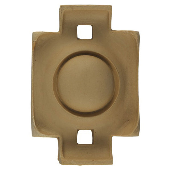 where to buy square resin rosettes online - RST-1135-CP-2 - ColumnsDirect.com