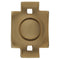 where to buy square resin rosettes online - RST-1135-CP-2 - ColumnsDirect.com