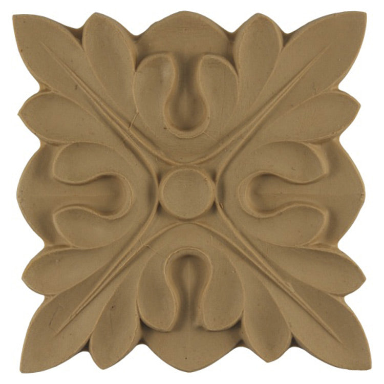 where to buy square resin rosettes online - RST-3235-CP-2 - ColumnsDirect.com