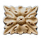 where to buy square resin rosettes online - RST-F315-CP-2 - ColumnsDirect.com