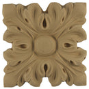 where to buy square resin rosettes online - RST-6735-CP-2 - ColumnsDirect.com