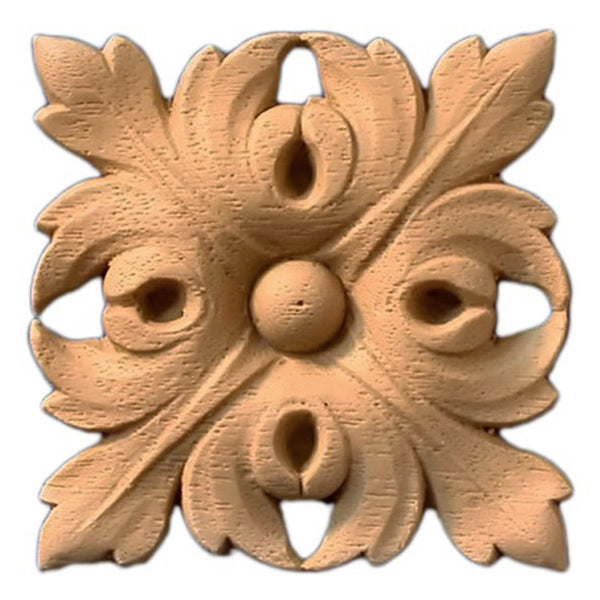 where to buy square resin rosettes online - RST-F2176-CP-2 - ColumnsDirect.com