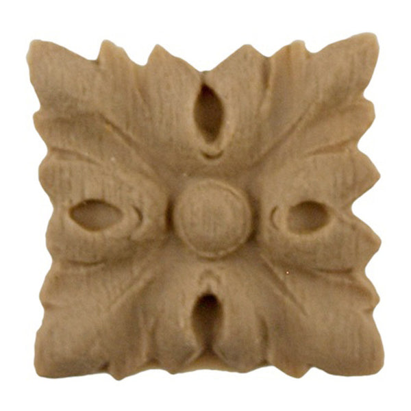 where to buy square resin rosettes online - RST-F0886-CP-2 - ColumnsDirect.com