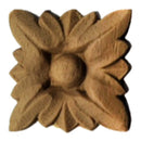 where to buy square resin rosettes online - RST-F4427-CP-2 - ColumnsDirect.com