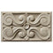 where to buy square resin rosettes online - RST-F6527-CP-2 - ColumnsDirect.com