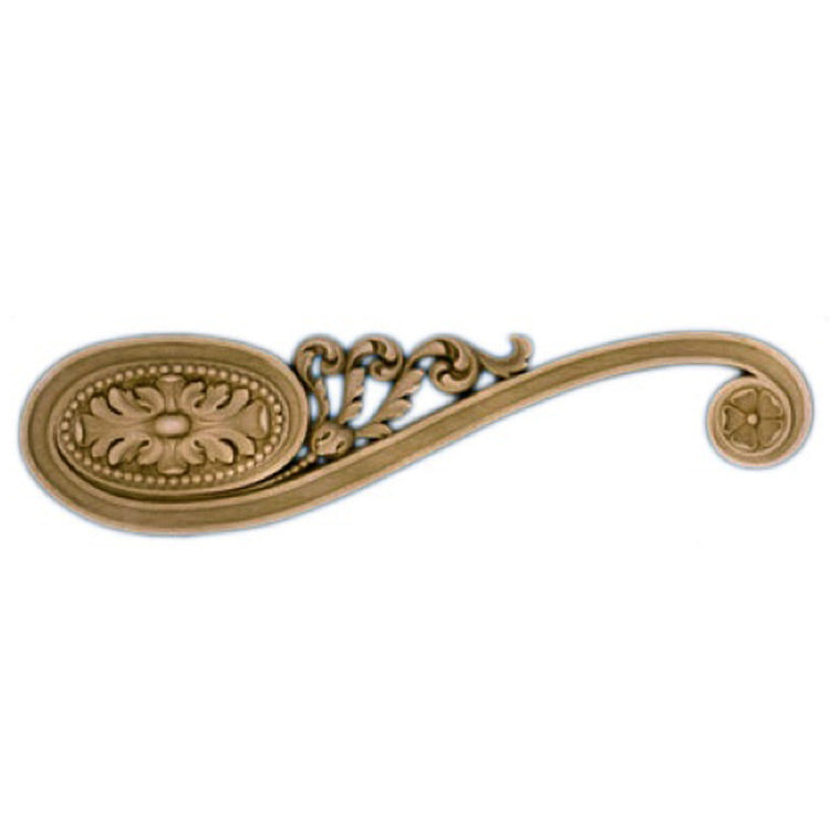 ColumnsDirect.com - 13-7/8"(W) x 3-5/8"(H) x 5/16"(Relief) - Colonial Style Stair Bracket Design - [Compo Material]