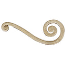 ColumnsDirect.com - 8-1/2"(W) x 3-1/4"(H) x 5/32"(Relief) - Classic Scroll Stair Bracket Design - [Compo Material]