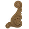 ColumnsDirect.com - 4"(W) x 6"(H) x 1/4"(Relief) - Louis XVI Floral Stair Bracket Design - [Compo Material]
