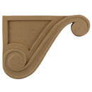 ColumnsDirect.com - 7"(W) x 5-1/8"(H) x 9/16"(Relief) - Classic Renaissance Stair Bracket Design - [Compo Material]