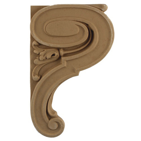 ColumnsDirect.com - 5"(W) x 8"(H) x 7/16"(Relief) - Stair Bracket French Design - [Compo Material]