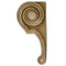 ColumnsDirect.com - 4-3/4"(W) x 9-7/8"(H) x 1/2"(Relief) - French Stair Bracket Design - [Compo Material]