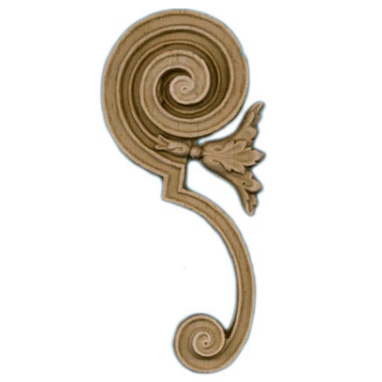 ColumnsDirect.com - 5-1/4"(W) x 11"(H) x 5/16"(Relief) - Louis XVI Stair Bracket Design - [Compo Material]