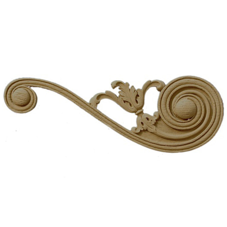 ColumnsDirect.com - 5-7/8"(W) x 2"(H) x 1/8"(Relief) - Classic Stair Bracket Design - [Compo Material]