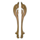 ColumnsDirect.com - 1-1/4"(W) x CALL(H) - Floral Stair Bracket Design (PAIR) - [Compo Material]