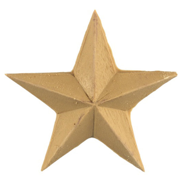 Wood furniture appliques - Roman star design
