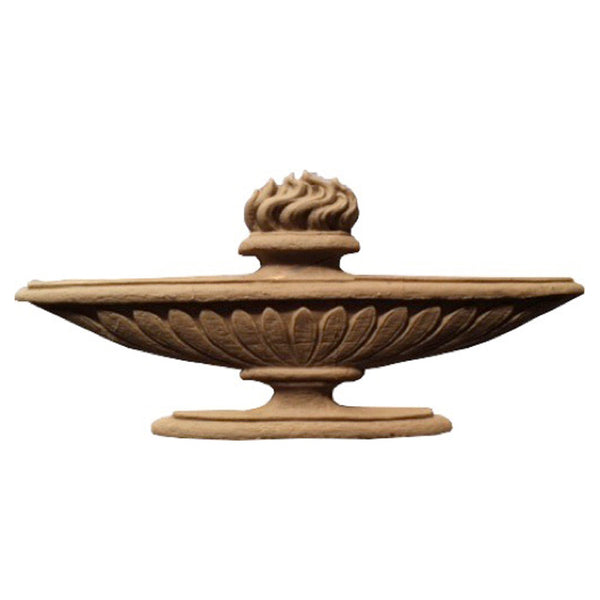 Urn Resin Appliques for Wood Fireplace Mantels - URN-F399-CP-2 - Buy Online at ColumnsDirect.com