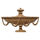 Urn Resin Appliques for Wood Fireplace Mantels - URN-F9541-CP-2 - Buy Online at ColumnsDirect.com