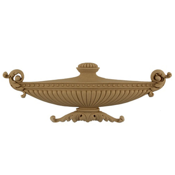 Urn Resin Appliques for Wood Fireplace Mantels - URN-F551-CP-2 - Buy Online at ColumnsDirect.com