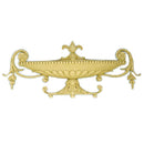 Urn Resin Appliques for Wood Fireplace Mantels - URN-F6645-CP-2 - Buy Online at ColumnsDirect.com