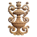 Urn Resin Appliques for Wood Fireplace Mantels - URN-2729-CP-2 - Buy Online at ColumnsDirect.com