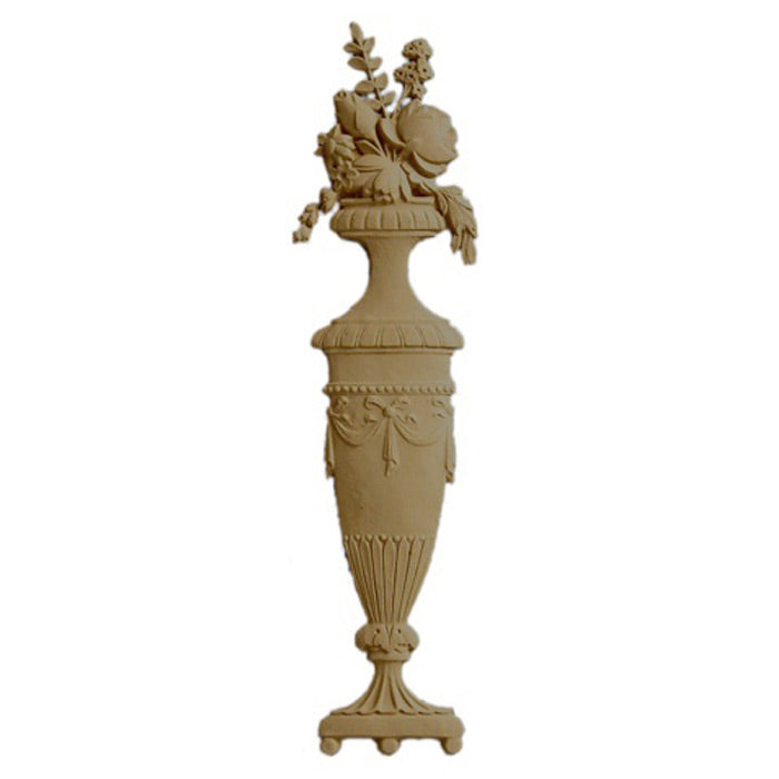 Urn Resin Appliques for Wood Fireplace Mantels - URN-91611-CP-2 - Buy Online at ColumnsDirect.com