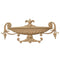 Urn Resin Appliques for Wood Fireplace Mantels - URN-02611-CP-2 - Buy Online at ColumnsDirect.com