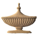 Urn Resin Appliques for Wood Fireplace Mantels - URN-F624-CP-2 - Buy Online at ColumnsDirect.com