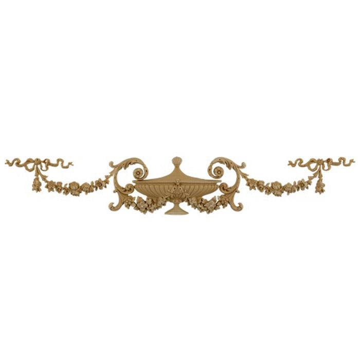 Urn Resin Appliques for Wood Fireplace Mantels - URN-57231-CP-2 - Buy Online at ColumnsDirect.com