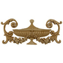 Urn Resin Appliques for Wood Fireplace Mantels - URN-53331-CP-2 - Buy Online at ColumnsDirect.com