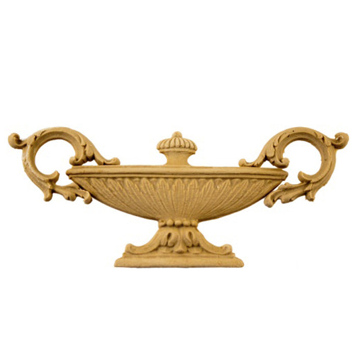 Urn Resin Appliques for Wood Fireplace Mantels - URN-F809-CP-2 - Buy Online at ColumnsDirect.com